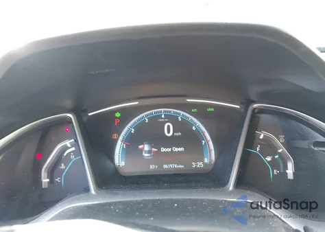 2019 Honda Civic Ex-L z USA, uszkodzony, nr VIN 19XFC1F71KE205719